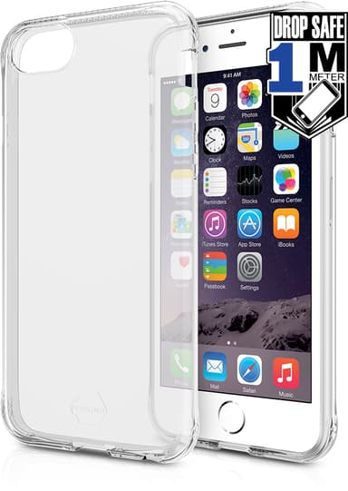 Cirafon Zero Gel Drop Safe iPhone 7/8/SE (2020)/SE (2022) Läpinäkyvä