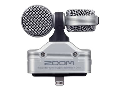 Zoom IQ7 Stereomic For Iphone/Ipad Lightning Silver 