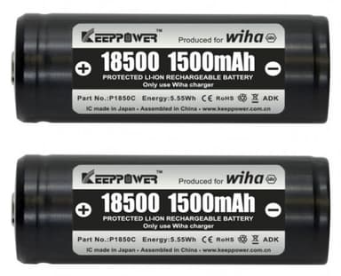 Wiha Batteri 18500 Li-Ion 2 stk - speedE 