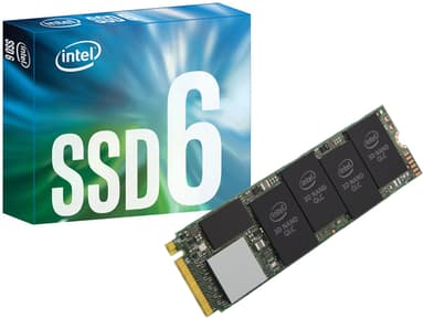 Intel 660P Series SSD-levy 512GB M.2 2280 PCI Express 3.0 x4 (NVMe)