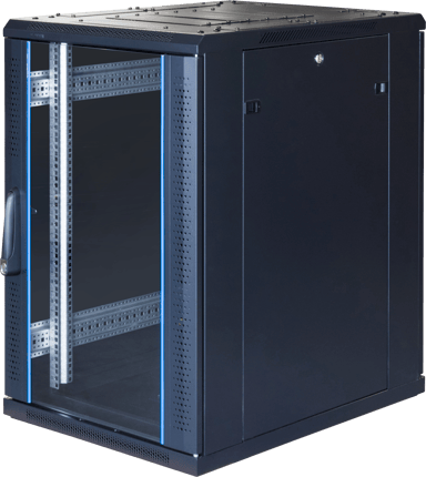 Toten G6 19" Rackskåp 18U 600x800 Glas/Metalldörr 