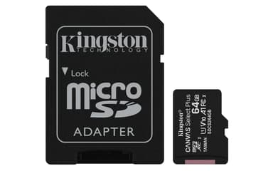 Kingston Canvas Select Plus 64GB microSDXC UHS-I Memory Card