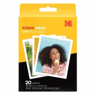 Kodak Zink 3x4 20 Sheets 
