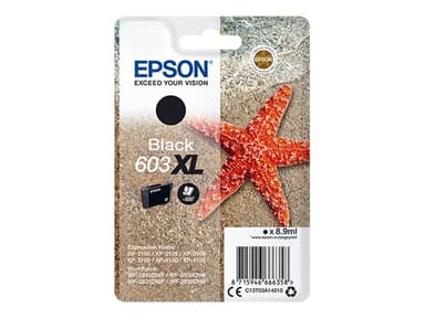 Epson Muste Musta 603XL 8.9ml 