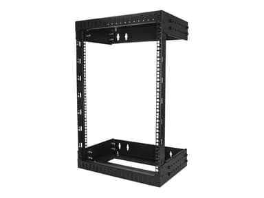 Startech 15U 19" Wall Mount Rack Open Frame Black 