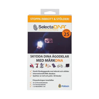 SelectaDNA Stöldskyddsmarkering 25 