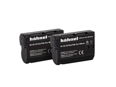 Hähnel Nikon HL-EL15HP Battery Twin Pack 