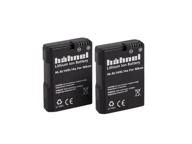 Hähnel Nikon HL-EL14/ 14A Batteri Twin Pack 