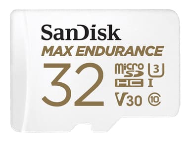 SanDisk Max Endurance 32GB microSDHC UHS-I Memory Card