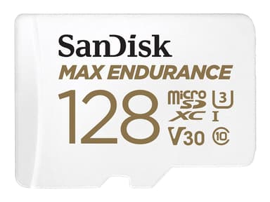 SanDisk Max Endurance 128GB mikroSDXC UHS-I minneskort 