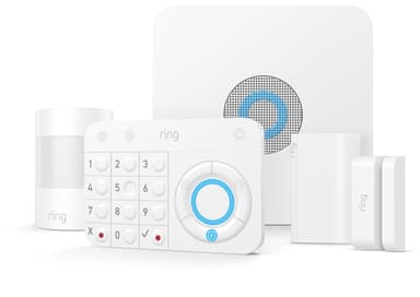 Ring Alarmpakke med bevægelsessensor, sirene og dørsensor 