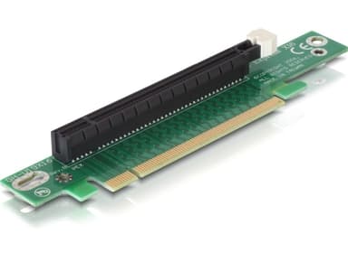 Delock Riser card PCI Express x16 angled 90° left insertion 