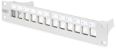 Digitus Patchpanel 12 porte Afskærmet parsnoet (STP)
