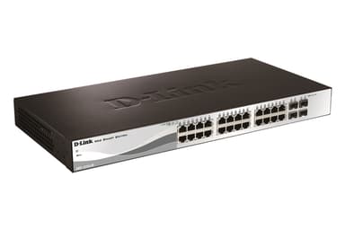D-Link DGS-1210-28P 28-Port Gigabit PoE (193W) Smart+ Switch 