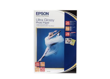 Epson Paperi Photo Ultra Glossy 10x15cm, 50 arkkia, 300 g 
