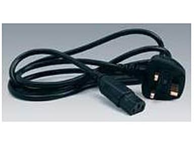 Microconnect Strömkabel 2m Ström, BS 1363 Ström IEC 60320 C13 