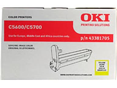 OKI Tromle Gul - C5600/5700 