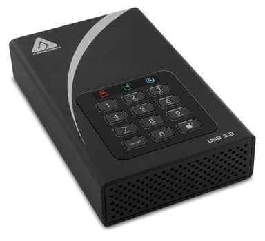Apricorn Padlock Dt Secure 256bit Aes 4TB 