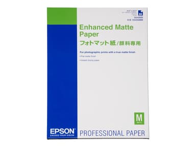 Epson Papir Enhanced Matt A2 50-Ark 192g 