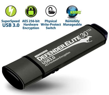 Kanguru Defender Elite30 Secure 8GB USB 3.0