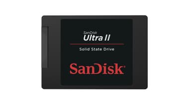 SanDisk Ultra II SSD-levy 480GB 2.5" Serial ATA-600