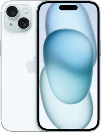 Apple iPhone 15 128GB Kaksois-SIM Sininen
