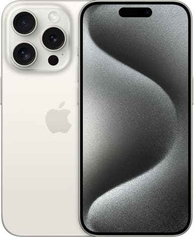 Apple iPhone 15 Pro - (Löytötuote luokka 2) 1000GB Titaani Valkoinen