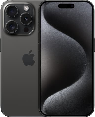 Apple iPhone 15 Pro 512GB Sort titanium