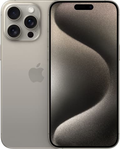 Apple iPhone 15 Pro Max 1000GB Naturlig titan