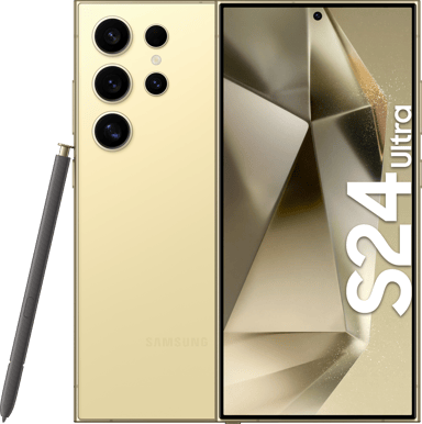 Samsung Galaxy S24 Ultra 256GB Kaksois-SIM Keltainen Titaani