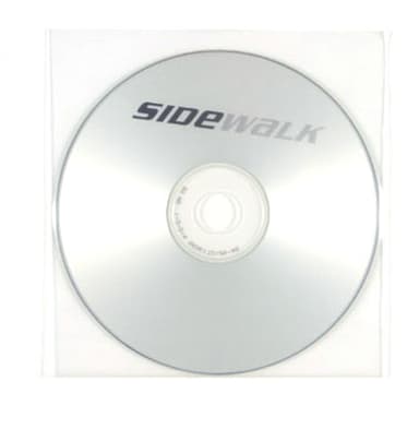 Sidewalk CD Plastic Case Transparent Thin 250-Pack 