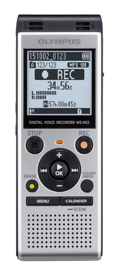 Olympus Diktafon WS-852 Silver (4GB) 