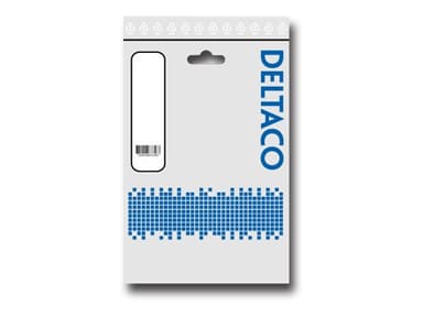 Deltaco AUDIO 3.5MM MALE - 3.5MM FEMALE 0.5m Mini-telefonstereo 3,5 mm Han Mini-telefonstereo 3,5 mm Hun 