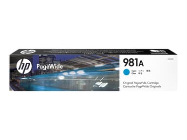 HP Bläck Cyan 981A 6K - PW 556DN/556XH 