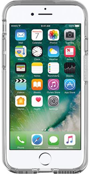 Otterbox Symmetry Series Apple iPhone 7 bagomslag til mobiltelefon iPhone 7 iPhone 8 iPhone SE (2020) iPhone SE (2022) Klar krystal 