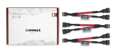 Noctua Na-Syc1 Chromax Y-Cable 4-Pin 11.5cm Red 