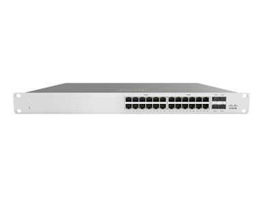 Cisco Meraki MS120-24P 24-Port Cloud Managed PoE 370W Switch 