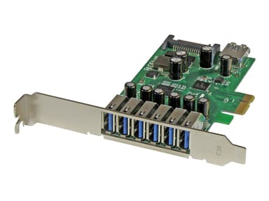 Startech PCI Express USB 3.0-kort med 7 portar 