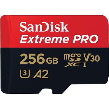 SanDisk Extreme Pro 256GB microSDXC UHS-I -muistikortti 