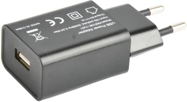 Cirafon Nätadapter 1xUSB 1.5Amp Quick Charge 2.0 Svart 