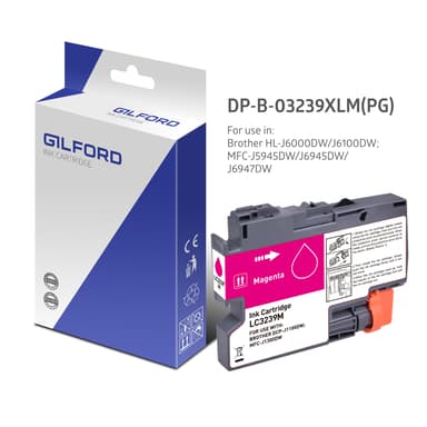 Gilford Inkt Magenta LC-3239Xlm 5K - LC3239xlm 