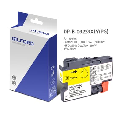 Gilford Inkt Geel LC-3239Xly 5K - LC3239xly 