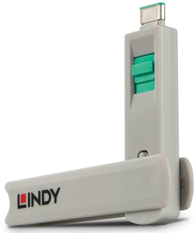 Lindy Port Blocker USB-C Green 4-pack 