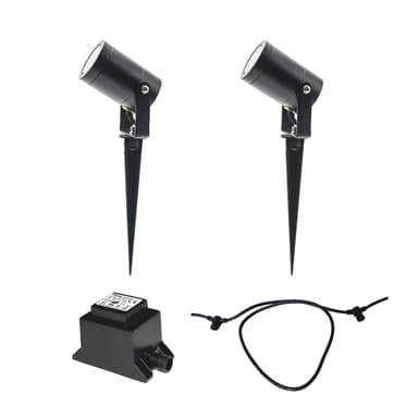 LightsOn Luna Starter Kit 2 x Lamp + Power Adapter + Cable 