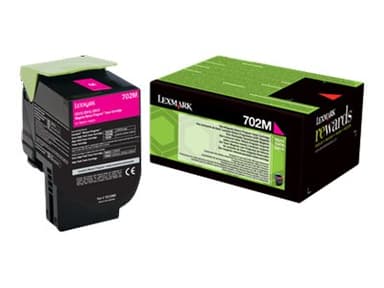 Lexmark Toner Magenta 702m 1K Return - CS310/CS410/CS510 