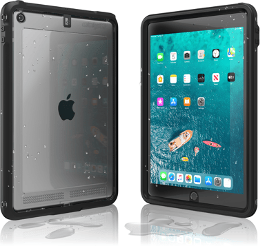 Catalyst Waterproof Case iPad 7th gen (2019) iPad 8th gen (2020) iPad 9th gen (2021) Salamyhkäisen musta 