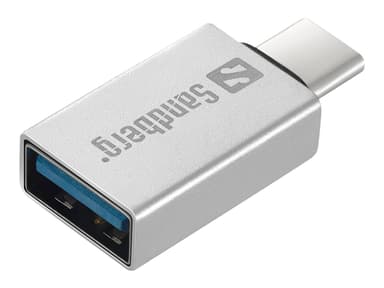Sandberg USB-adapter 24-pins USB-C Hann 9-pins USB-type A Hunn 