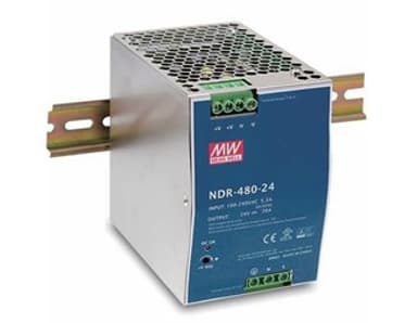 Mean Well PSU 230VAC/48VDC 480W for DIN rail 