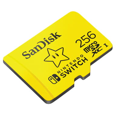 SanDisk Nintendo Switch 256GB microSDXC UHS-I -muistikortti 