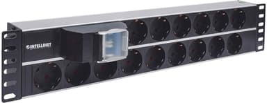 Intellinet Power Outlet for Rack 15st Strøm CEE 7/3 